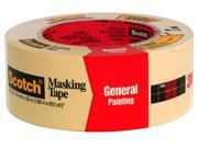 3M 2050 2A 1.88 inch Scotch Painters Masking Tape For Trim Work