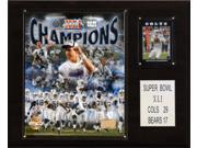 C and I Collectables 1215SB41GD NFL Colts Super Bowl XLI Limited Edition Champio