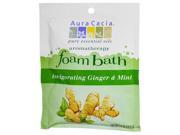 Aura Cacia Aromatherapy Foam Bath Ginger Mint 2.5 oz