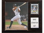 C and I Collectables 1215MSTANT MLB Mike Stanton Florida Marlins Player Plaque