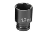 Grey Pneumatic 912MS 1 4in Surface Drive x 12mm Standard Socket