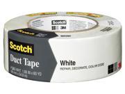 3M 1060 WHT A 1.88 Inch X 60 Yard Scotch Duct Tape White