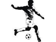 RoomMates RMK1326GM Soccer Player Peel and Stick Giant Wall Decals