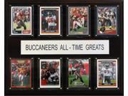 C and I Collectables 1215ATGTBBUC NFL Tampa Bay Buccaneers All Time Greats Plaqu