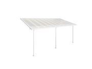 Palram HG9320 Feria Patio Cover 10ft x 20ft White