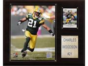 C and I Collectables 1215CWOOD NFL Charles Woodson Green Bay Packers Player Plaq