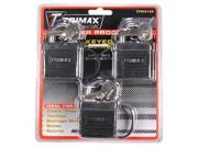 Trimax TPW3125 Keyed Alike Locks 3 Pack 1 1 4in X 5 16in Shackle