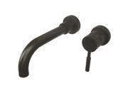 Kingston Brass KS8115DL Concord Wall Mount Single Lever Handle Sink Faucet Oil Rubbed Bronze