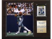 C and I Collectables 1215STAUBACH NFL Roger Staubach Dallas Cowboys Player Plaqu