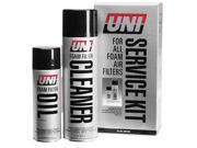 Uni Filter UFM 400 Uni Foam Filter Service Kit Cleaner and Oil