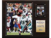 C and I Collectables 1215RODWHITE NFL Roddy White Atlanta Falcons Player Plaque