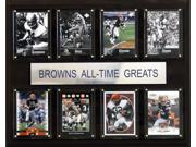 C and I Collectables 1215ATGBRO NFL Cleveland Browns All Time Greats Plaque