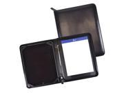 Royce Leather 760 BLK AR Zippered iPad Writing Portfolio