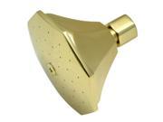 Kingston Brass P40PB 4 Inch Diameter Brass Shower Head Polished Brass