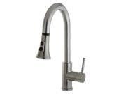 Kingston Brass GS8728DL Gourmetier Concord Single Handle Faucet with Pull Down S