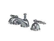 Kingston Brass KS3961TL Two Handle 8 to 16 Widespread Lavatory Faucet with Bra