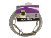Booda Products Cider Mill Dog Tieout Clear 10 Foot 3448010