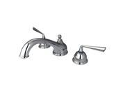 Kingston Brass KS3351ZL Two Handle Roman Tub Filler