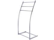 Kingston Brass SCC8251 Pedestal Steel Construction Towel Rack Polished Chrome