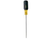 Stanley Hand Tools 8in. Vinyl Grip Light Blade Cabinet Tip Screwdriver 66 098