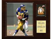 C and I Collectables 1215WINSL NFL Kellen Winslow San Diego Chargers Player Plaq