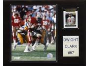 C and I Collectables 1215DWCLARK NFL Dwight Clark San Francisco 49ers Player Pla