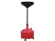 ATD Tools 5180 8 Gallon Plastic Waste Oil Drain with Casters