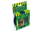 Incom Manufacturing RE3950 1 in X 15 Black Gator Grip Anti Slip Safety Grit Tape