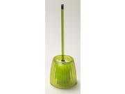 Carnation Home Fashions BA APR BB 73 Ribbed Acrylic Toilet Bowl Brush In Palm Gr