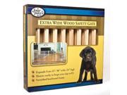 Four Paws Products Wood Slat Vertical Gate 53 96 Inch 57220