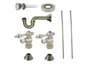 Kingston Brass CC53308VOKB30 Traditional Plumbing Sink Trim Kit with P Trap for