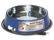 Farm Innovators Inc Pet SB 40 Heated Pet Bowl With Stainless Steel Insert