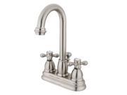 Kingston Brass KB3618AX Two Handle 4 Centerset Lavatory Faucet with Retail Pop