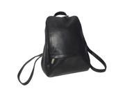 Royce Leather VLKNAP BLK Vaquetta 10 Inch Adjustable Backpack