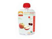 Happy Baby 657619 Organic Baby Food Stage 2 Apple And Cherry 3.5 Oz Case Of 16