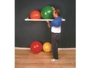CanDo 30 1831 Inflatable Exercise Ball Accessory Pvc Wall Rack 64 x 18 x 2 Inch