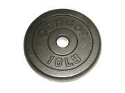 CanDo 10 0604 Iron Disc Weight Plate 10 Lb.