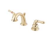Kingston Brass KB912 Two Handle 4 to 8 Mini Widespread Lavatory Faucet with Re