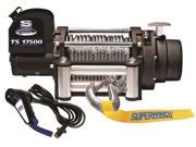 Superwinch 1517200 Tiger Shark 17500 12 Volt DC Off Road Winch with 4 Way Roller