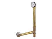 Kingston Brass PDLL3168 16 Tub Waste Overflow with Lift and Lock Drain Satin
