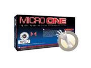 Micro OneLightly Powdered Latex Gloves Large