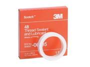 3M 6195 Thread Sealant and Lubricant tape 1 2 inch x 260 inch