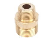Forney 75117 Pressure Washer Accessories Male Screw Nipple M22M by 3 8 Inch Male