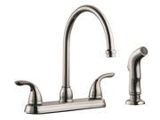 Design House 525071 Ashland High Arch Kitchen Faucet with Sprayer Polished Chrome Finish 525071