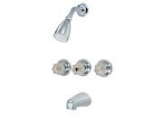 Hardware House Plumbing 12 5499 Ch Tub Shower Faucet Hybrid