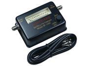 RV Motorhome Trailer Satellite Locater Meter With Audio Tone to Help Locate Signal and Align Antenna