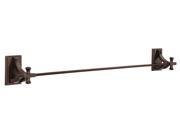 Design House 560029 Ironwood 24 Inch Towel Bar Brushed Bronze Finish 560029