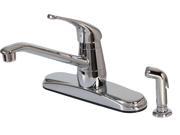 Hardware House Plumbing 12 2187 Ch Kit Faucet W Spray Sgl Hdl Plastic 8348
