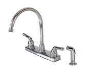 Hardware House Plumbing 12 2009 Ch Kit Faucet W Spray 2Hdl Deco 8236Gntp