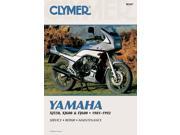 Clymer M387 1981 1992 Yamaha Xj550 and Fj600 Manual Yam Xj550 and Fj600 81 92
